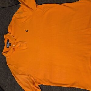 2 button short sleeve Polo Ralph Lauren XXL peach